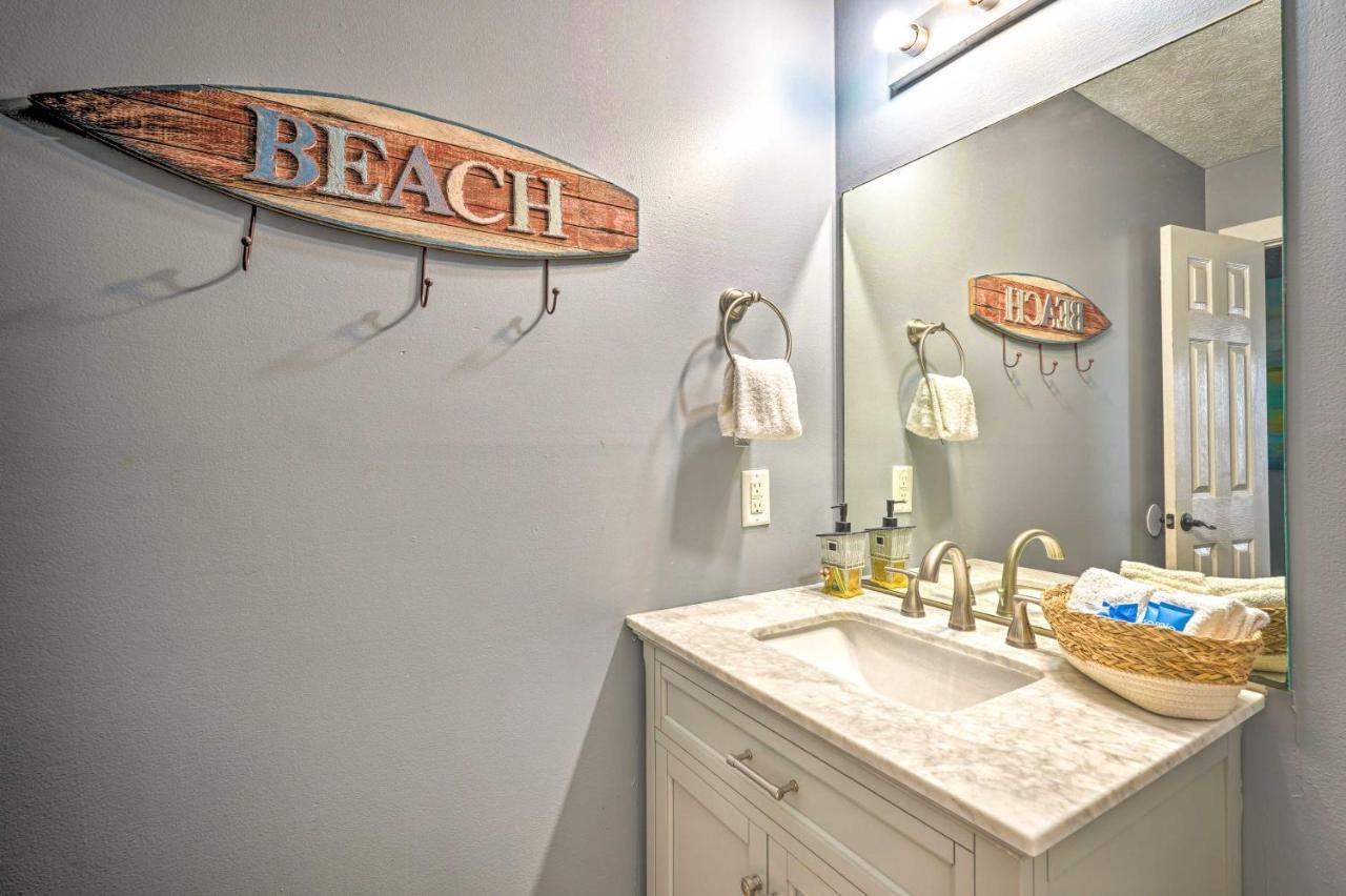 Pcb Duplex With Patio - Steps To Beach! Panama City Beach Bagian luar foto