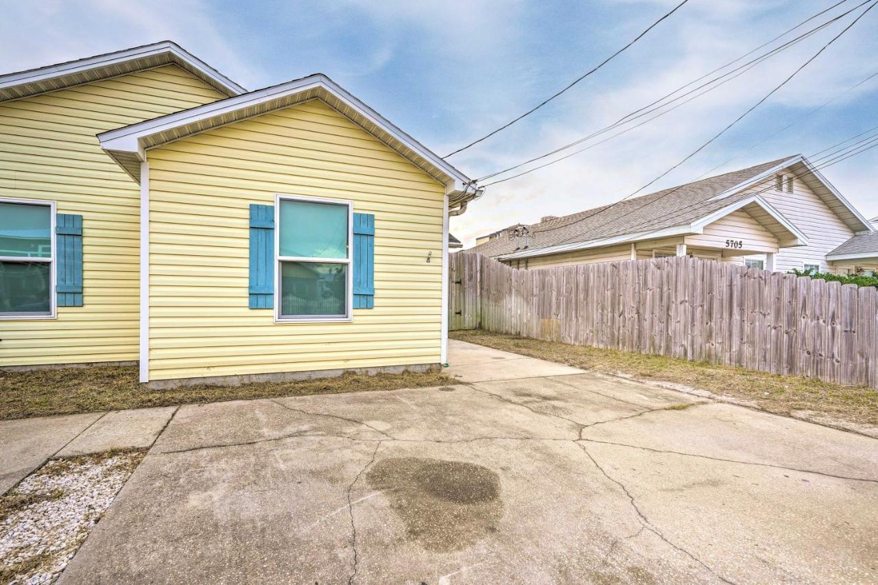 Pcb Duplex With Patio - Steps To Beach! Panama City Beach Bagian luar foto